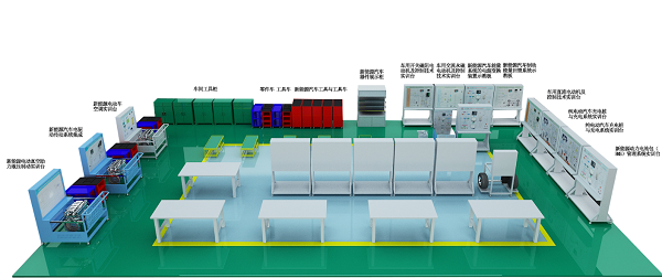 新能源纯电动汽车教学区