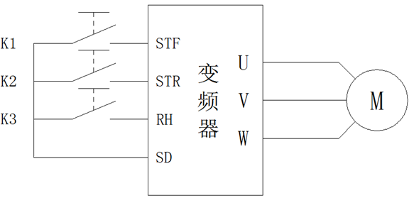 变频器外部接线图
